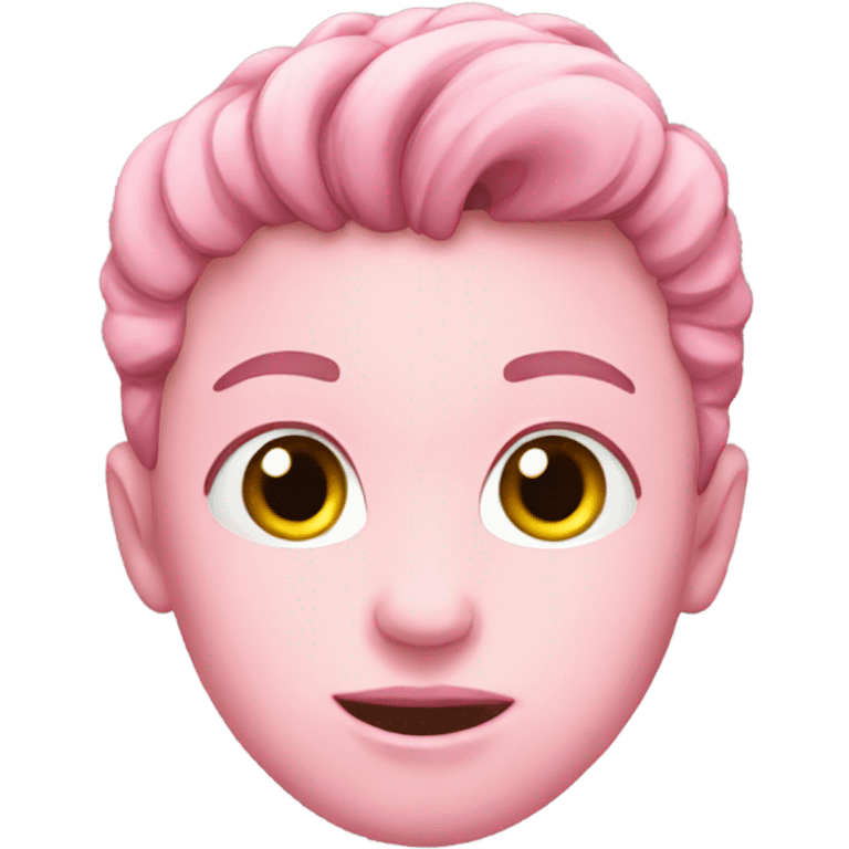 Pink hear emoji