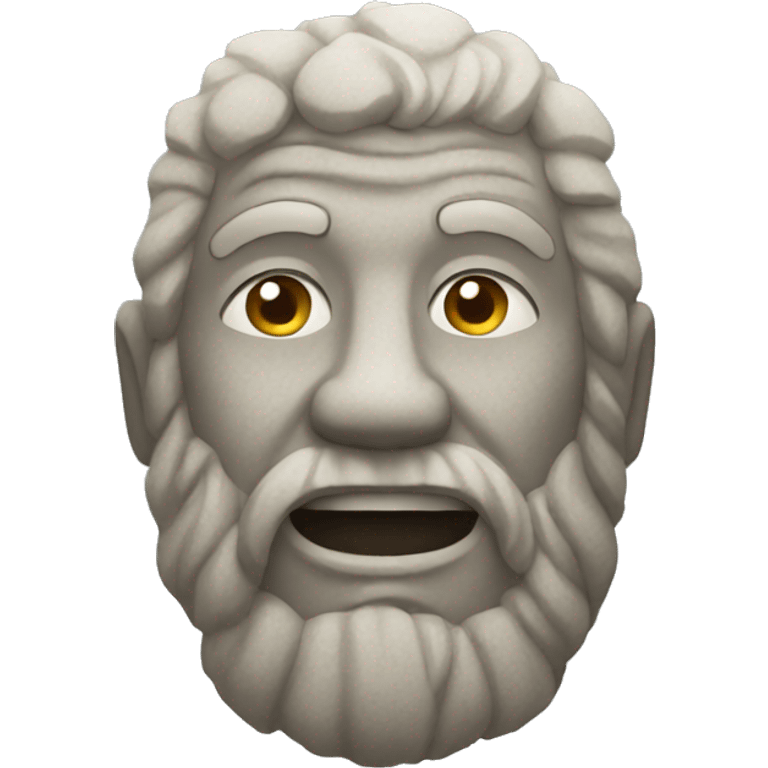 stone man emoji