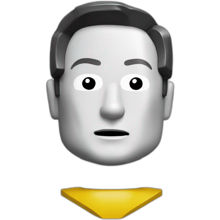 elon musk face as lego man emoji