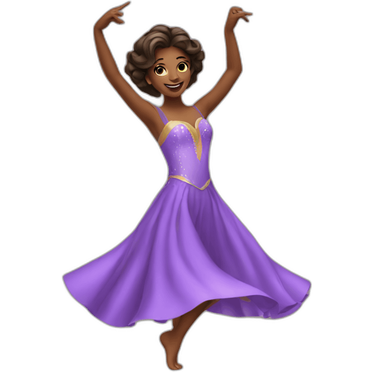 dancing beauty emoji