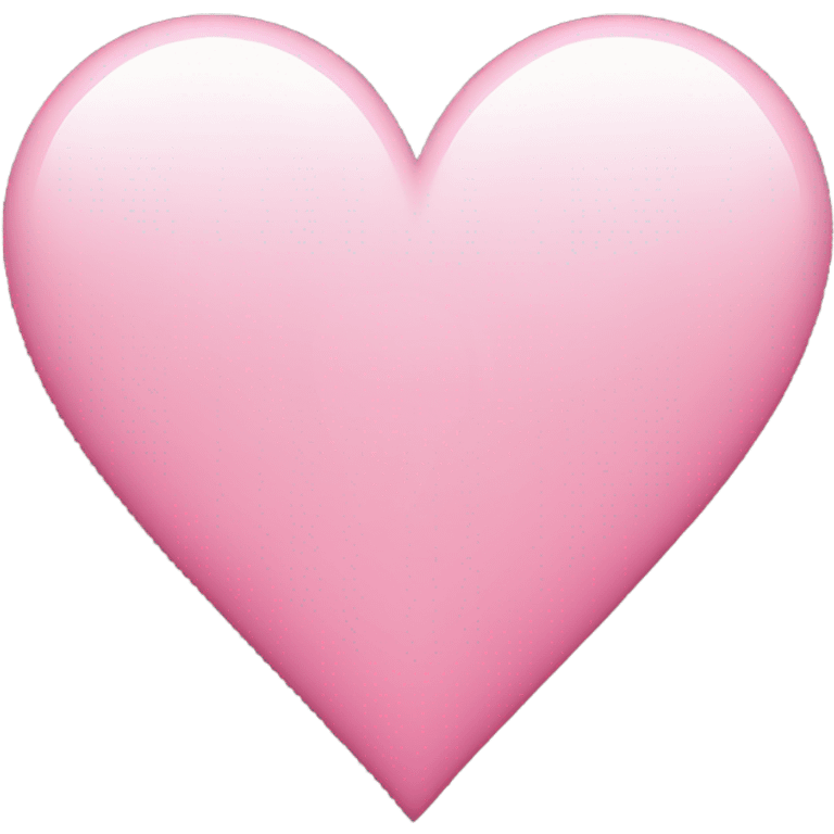 Pink heart  emoji