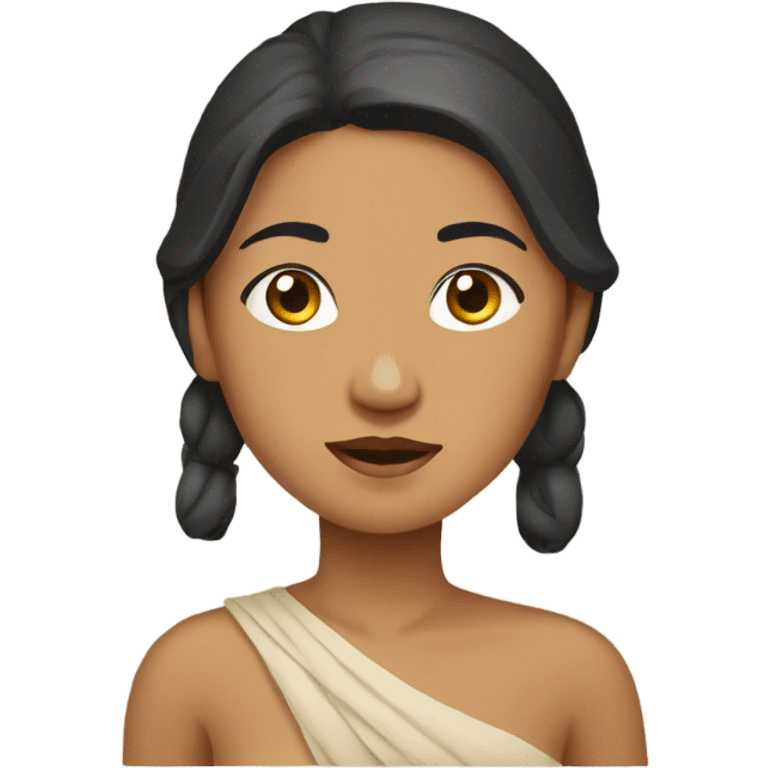 Philippine woman precolonial emoji