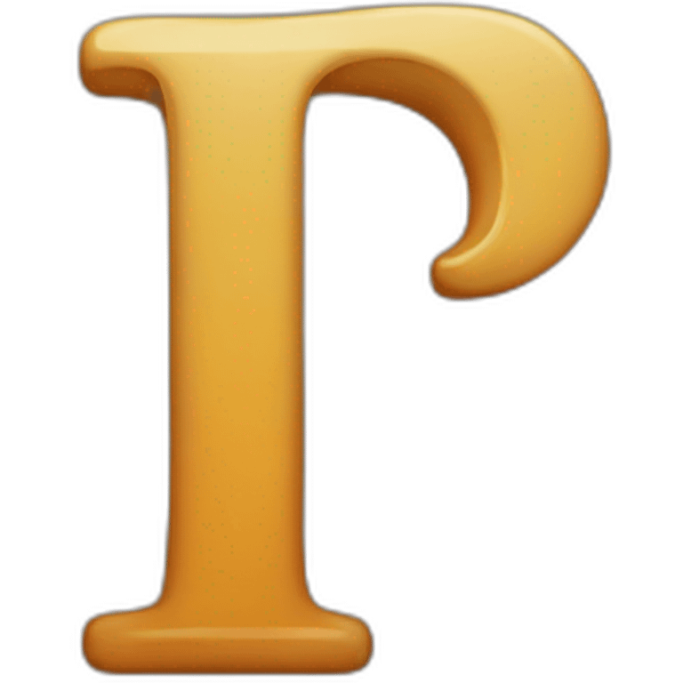 letter P emoji