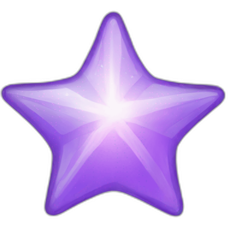 glass star emoji