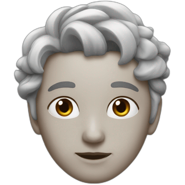 Cœur gris emoji