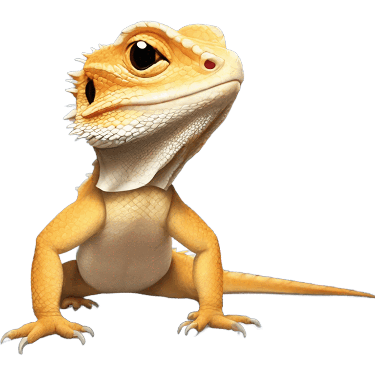 Rizzy fat bearded dragon  emoji