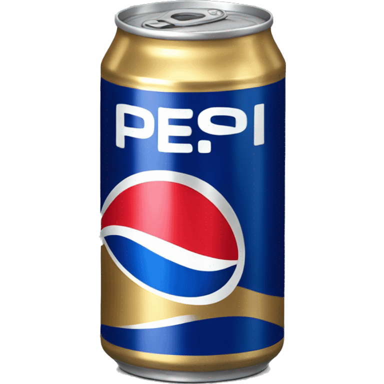 Gold Pepsi can emoji