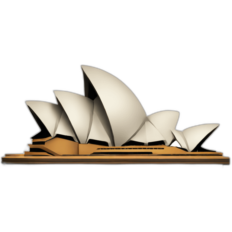 Sydney opera house emoji