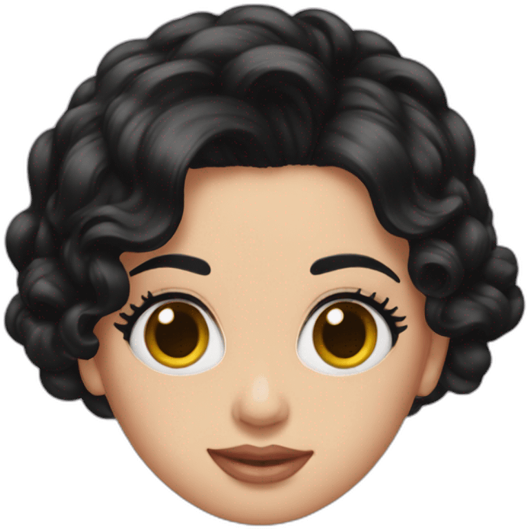 katy perry black hair emoji