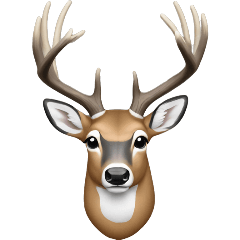 Whitetail buck emoji