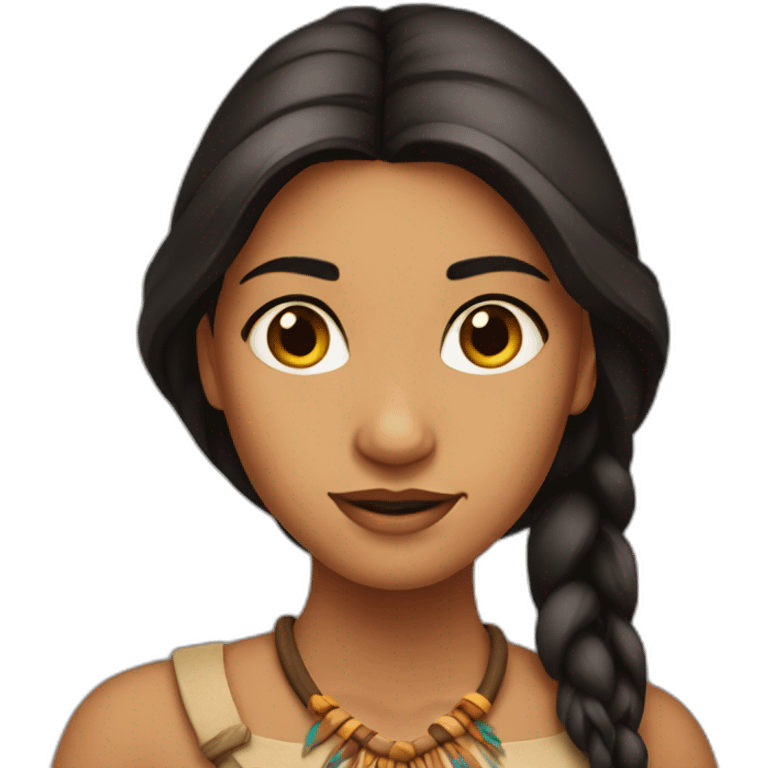 Pocahontas emoji