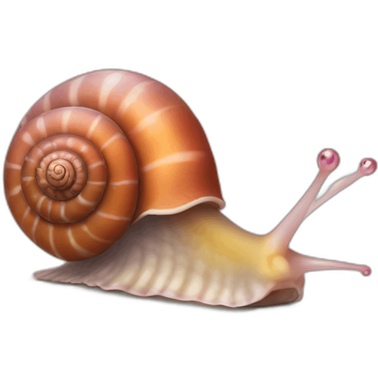 sea snail in love emoji