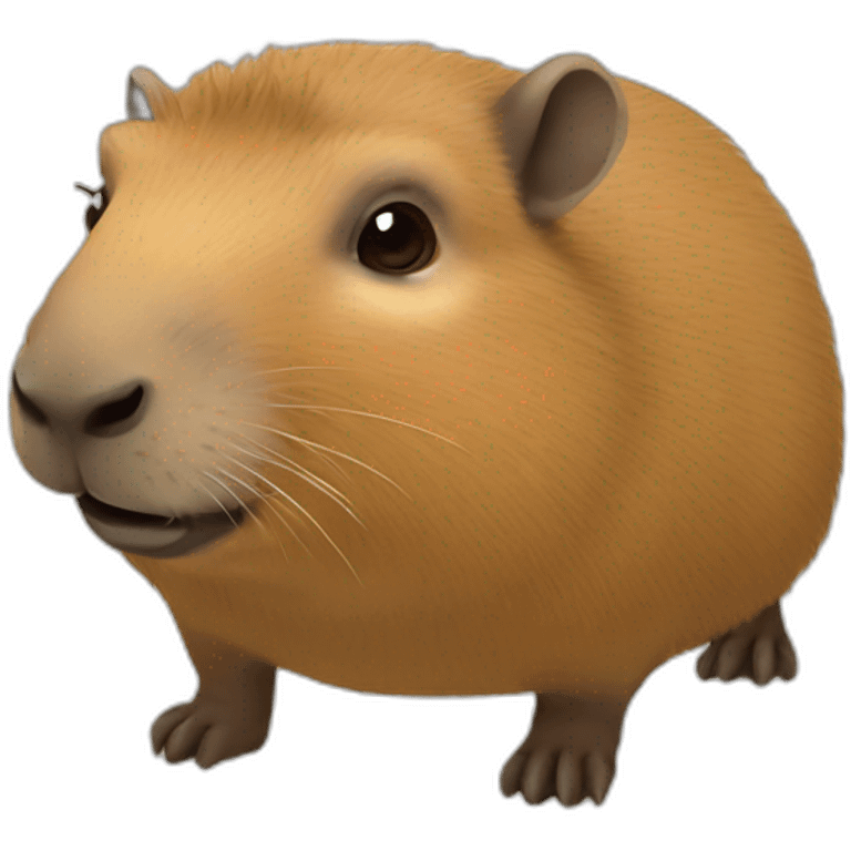 A capybara  emoji