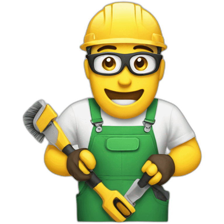 tool setup cleaner emoji