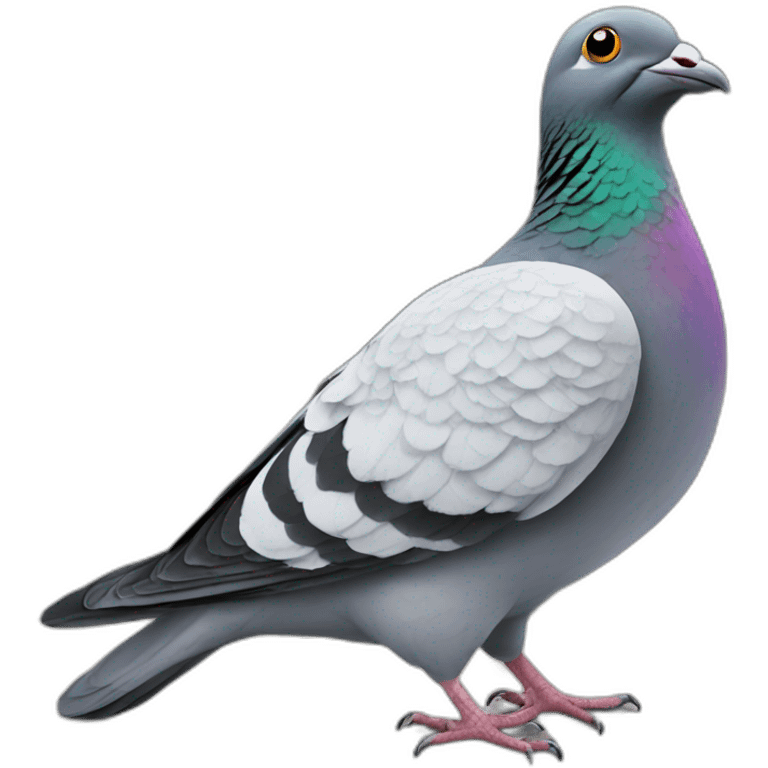 pigeon welcome emoji