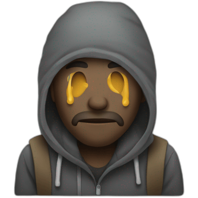 Homeless person emoji