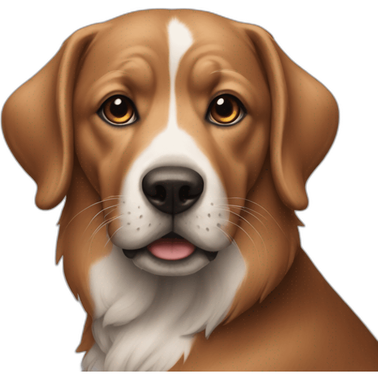 Chien rouge emoji