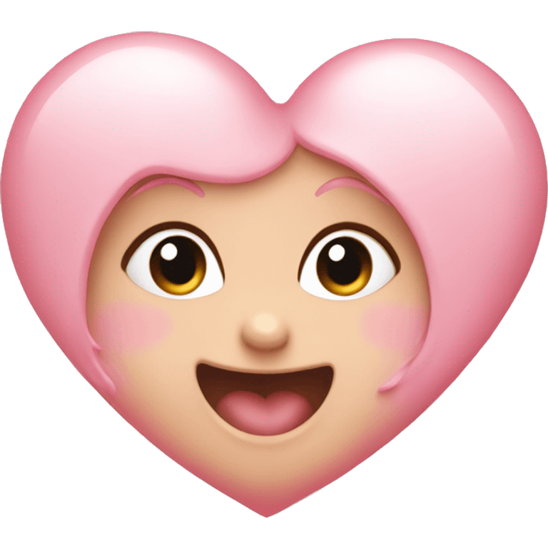 baby pink heart emoji