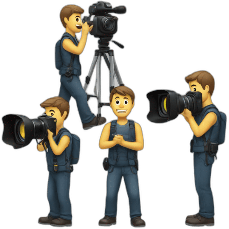 Camera men emoji