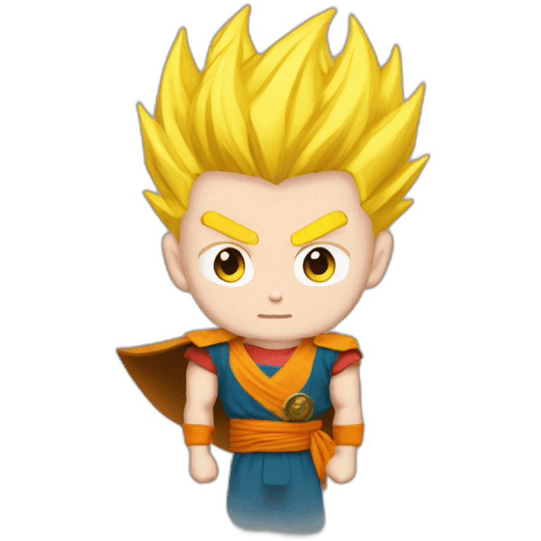 Teen gohan super sayain Viking emoji