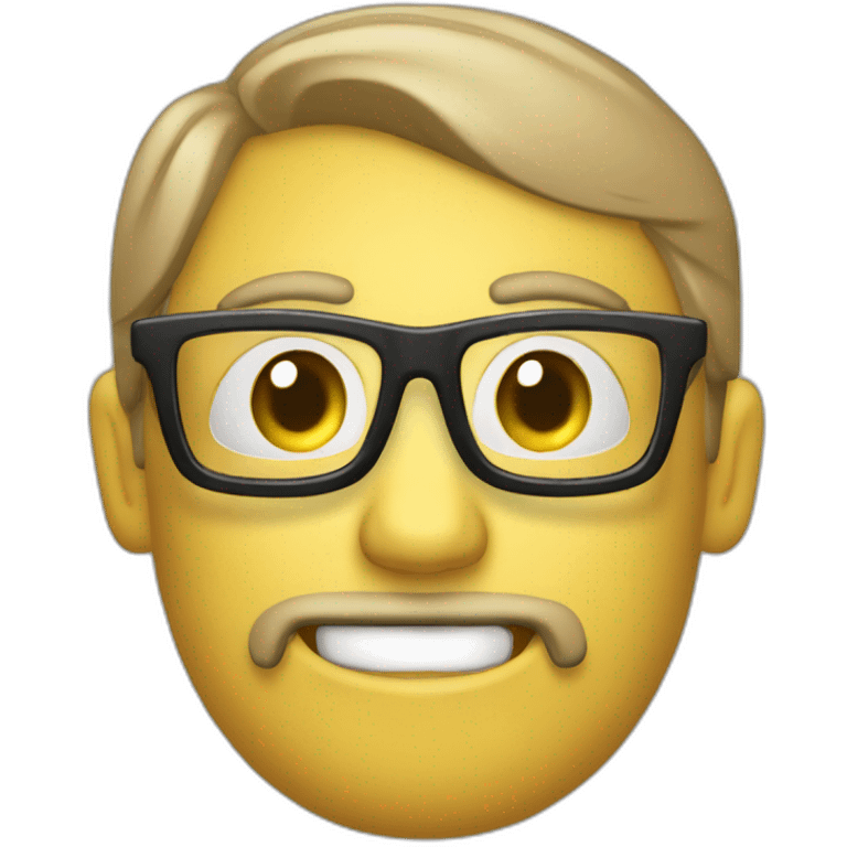 hazme un isopodo con lentes de vista usando una notebook emoji