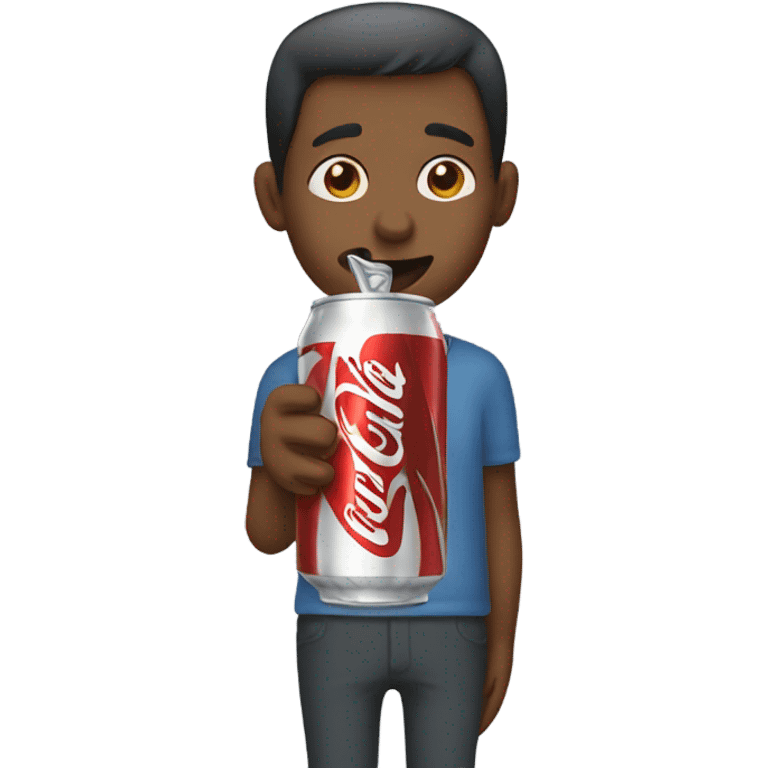 Drinking Diet Coke  emoji