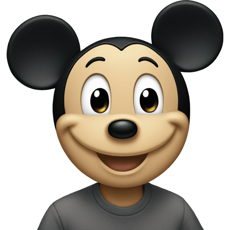 Mickey Mouse emoji