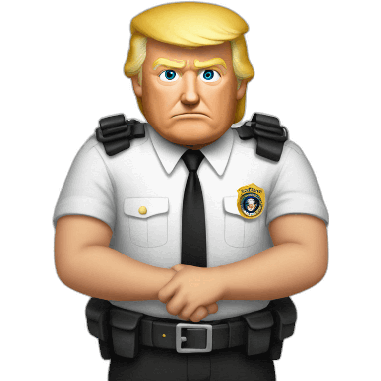 trump-in-handcuffs emoji