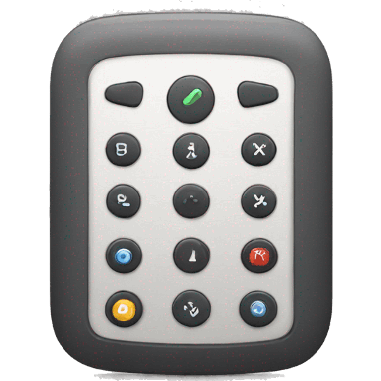 remote control emoji