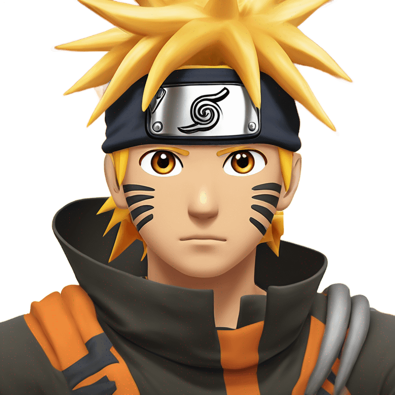 Naruto uzumaki Baryon mode emoji