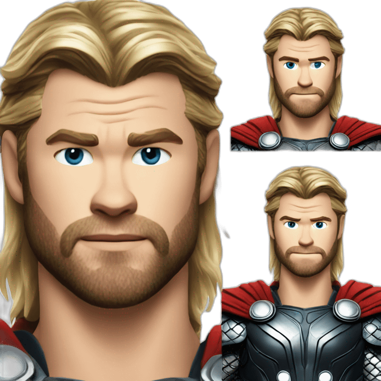 Chris Hemsworth thor emoji