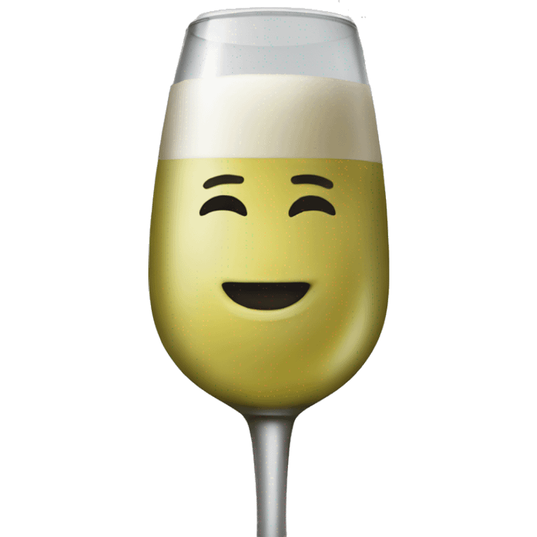 Vino blanco  emoji