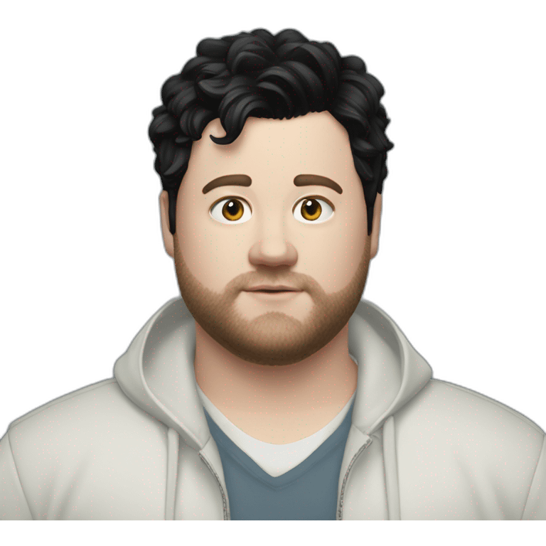 Paul Walter Hauser black hair emoji