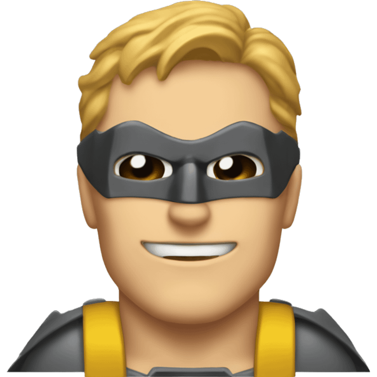 Batman buvant une bière  emoji