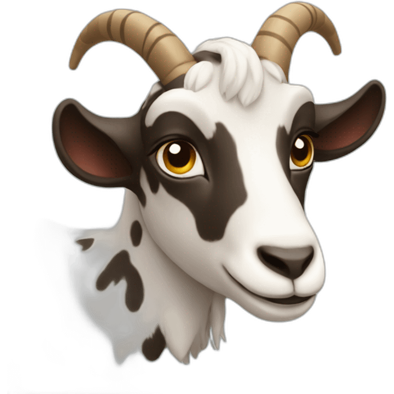 spotted goat emoji