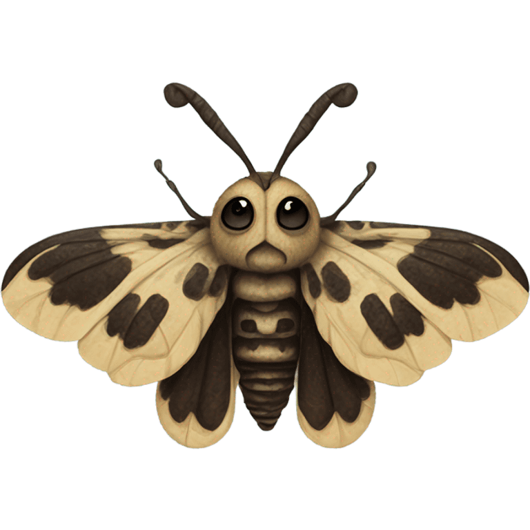 Death moth emoji