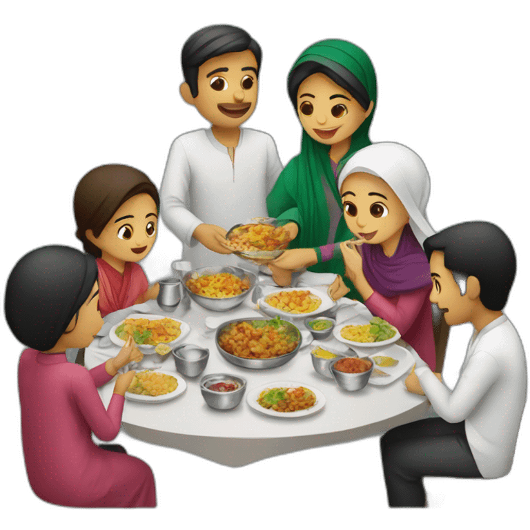 Iftar in Bangladesh  emoji