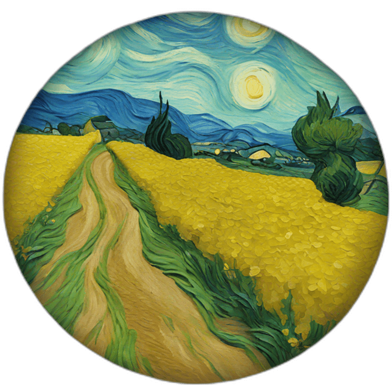 Van Gogh emoji