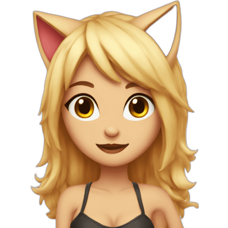 sexy catgirl emoji