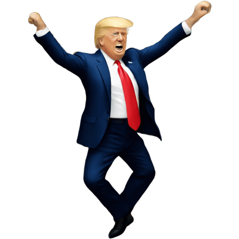 Trump dancing emoji