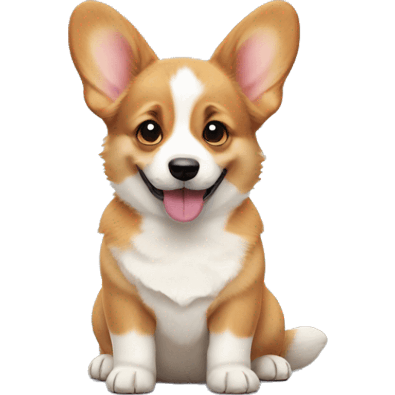 Corgi puppy emoji