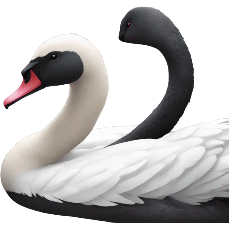 Black swan emoji