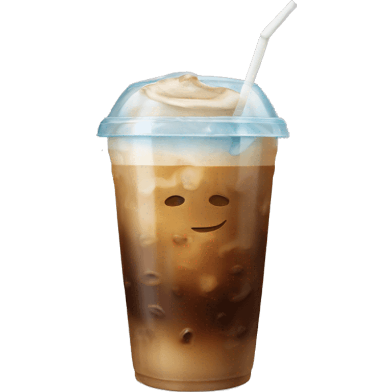 Iced coffee emoji