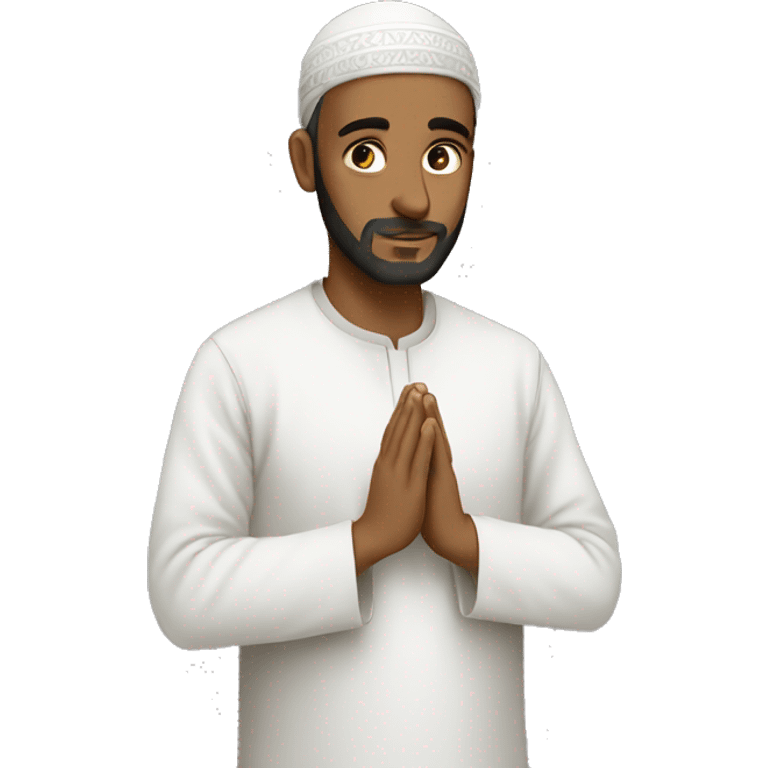 a muslim who prays emoji