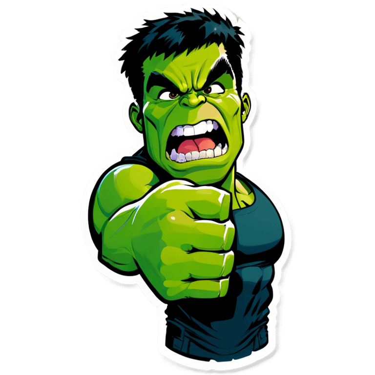 Hulk thumb up emoji