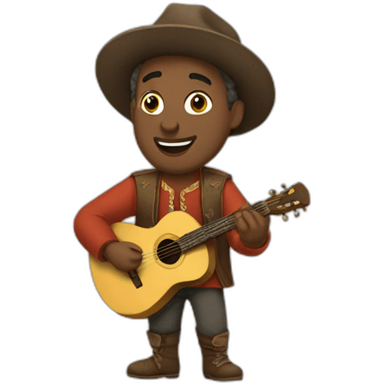 Troubadour emoji