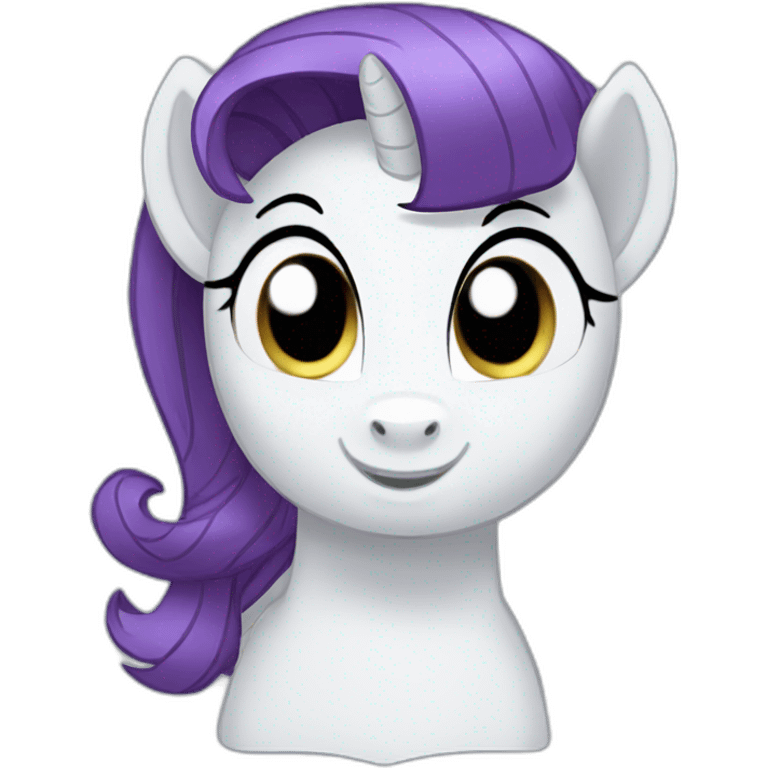 Rarity mlp emoji