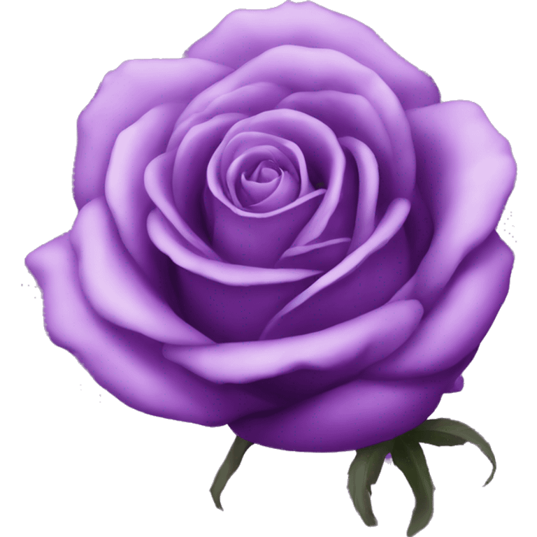 purple rose emoji