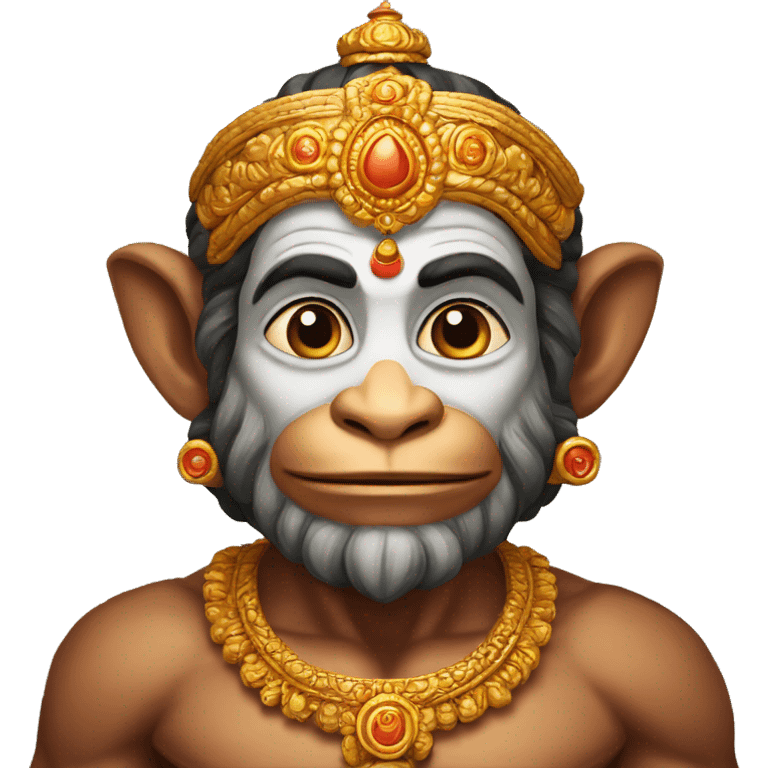 Hanuman gada emoji