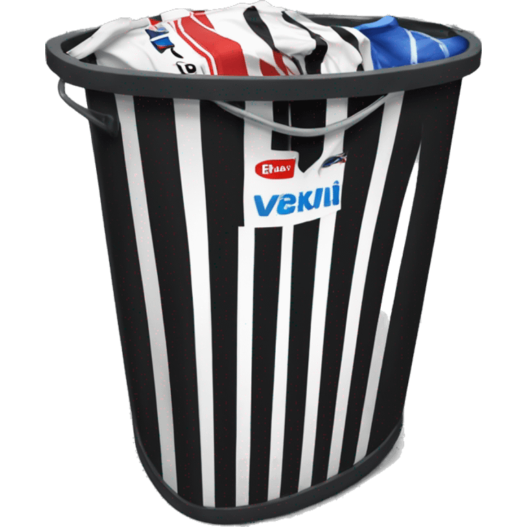 newcastle football shirt in a bin  emoji